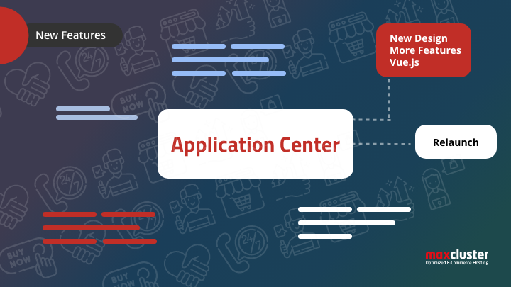 Application Center: Features for Cluster Management