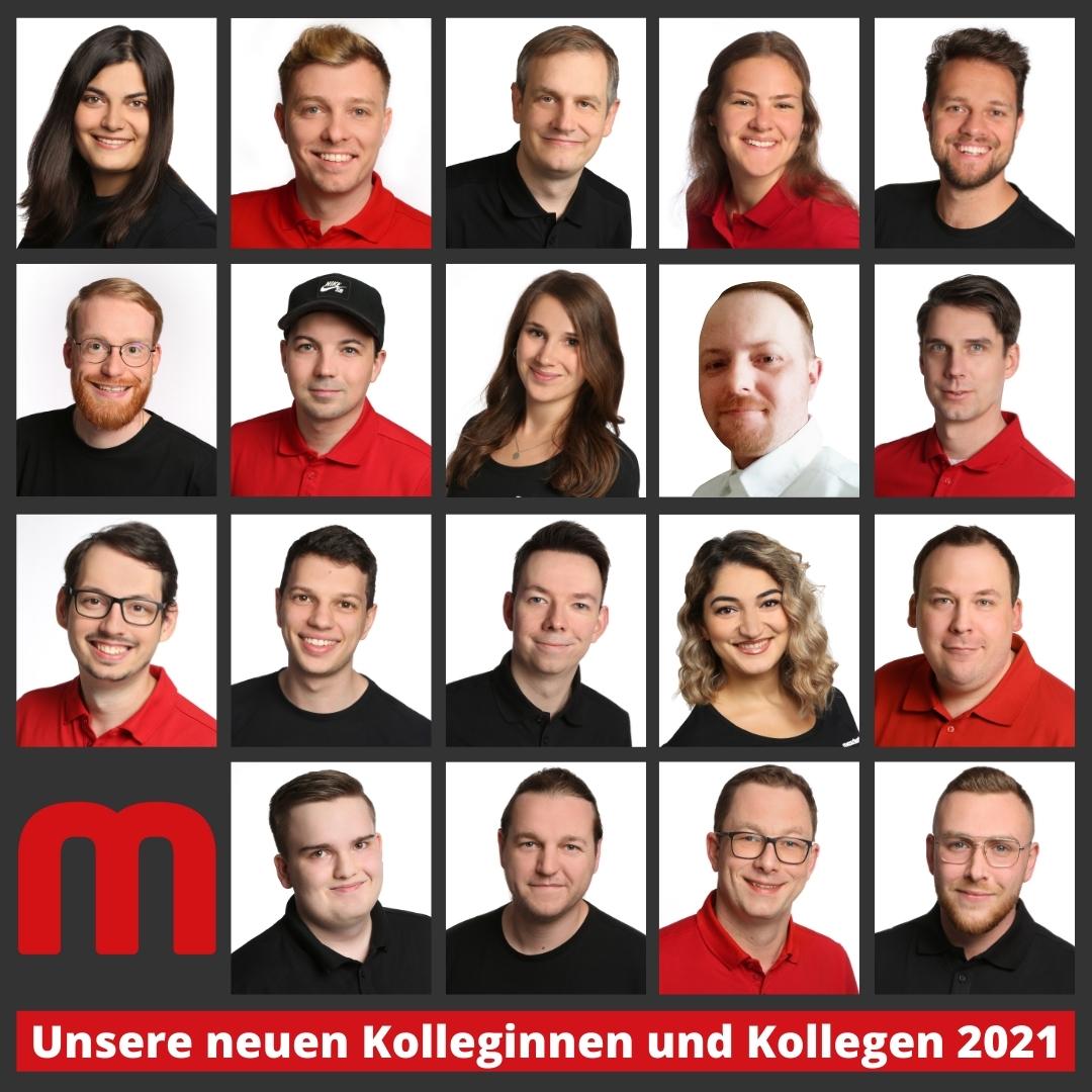 The new employees in 2021.