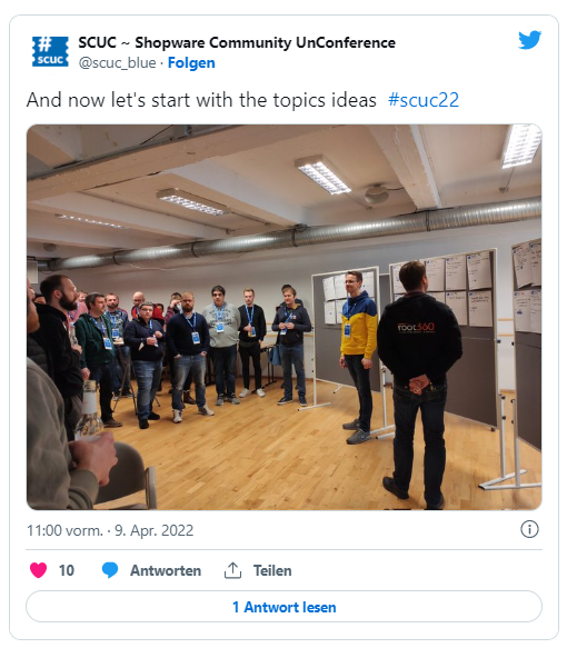 Twitter Beitrag.