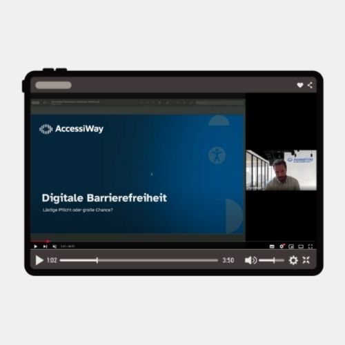 Deep Dive Barrierefreiheit mit AccessiWay
