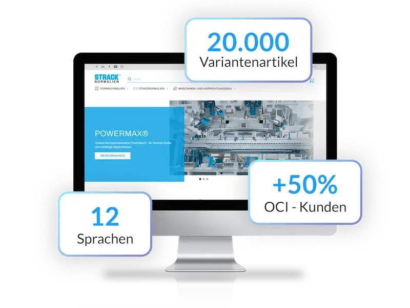 Ein Bildschirm von einem Computer mit einem erfolgreichen Kundenprojekt "AQIGON"