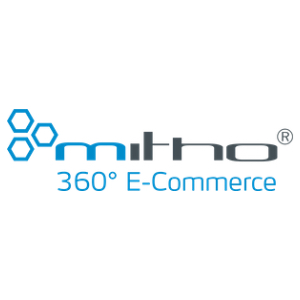 Farbiges Logo von mitho-media