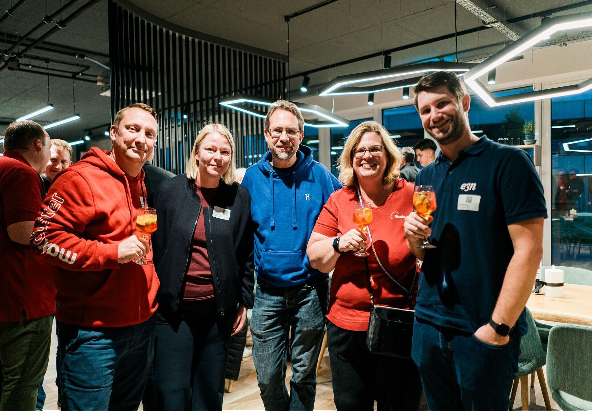 Abendveranstaltung im maxcluster-Restaurant 