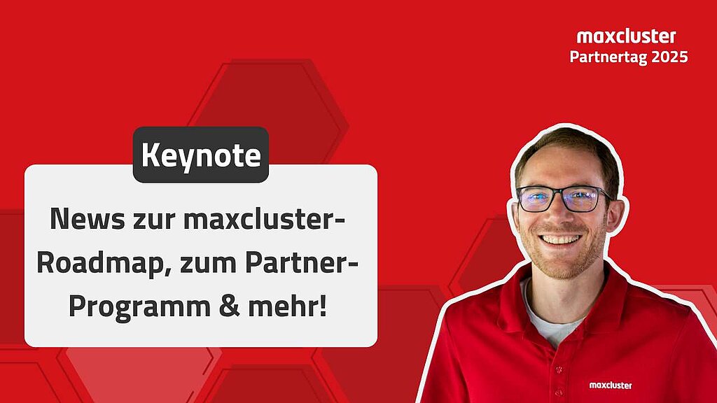 maxcluster-Partnertag Keynote von maxcluster