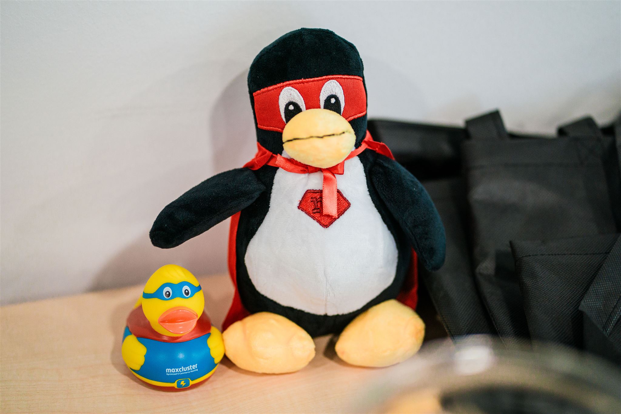 RubberDuck und Pinguin