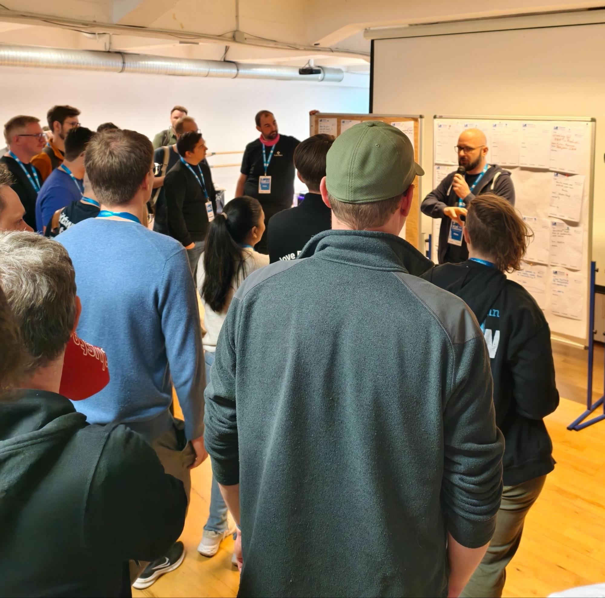 Session pitch on Sunday morning