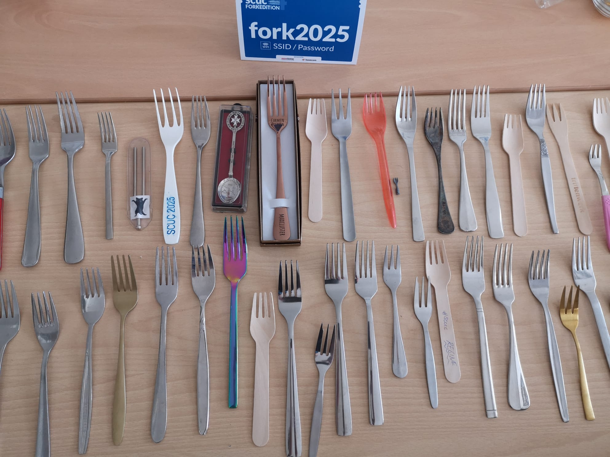 Bring your own Fork – wörtlich genommen 