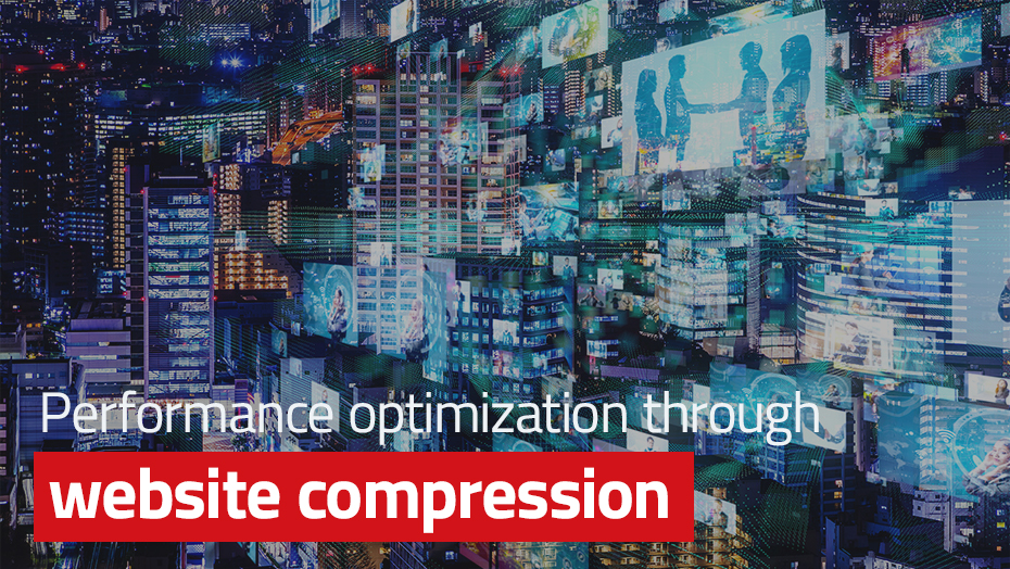 Performance optimization with website compression